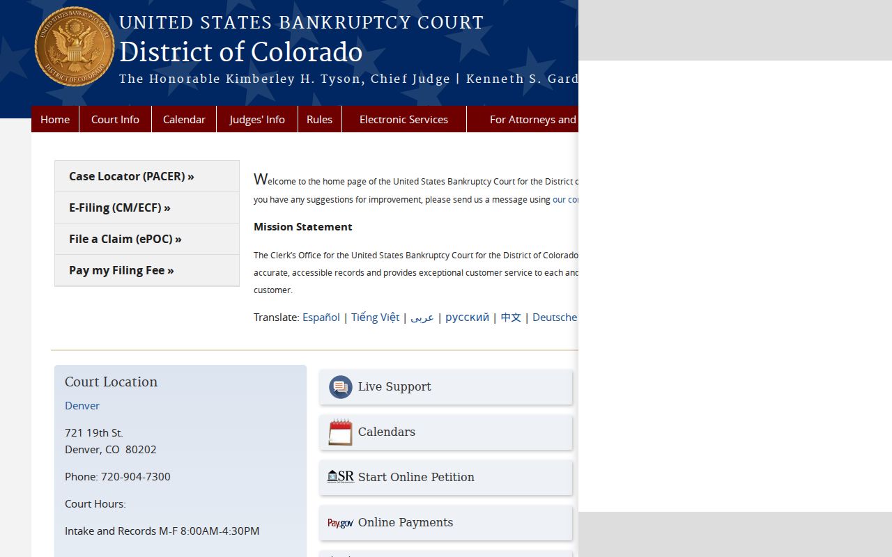 Morgan County bankruptcy court records official source